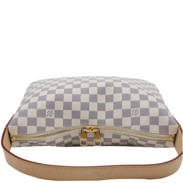 LOUIS VUITTON Slouchy PM Damier Azur Hobo Bag Rose Ballerine