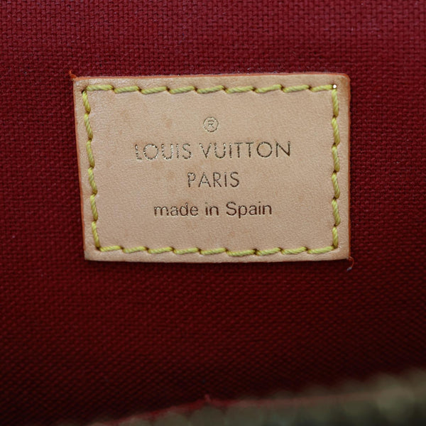 LOUIS VUITTON Petit Palais Monogram Canvas Shoulder Bag Brown