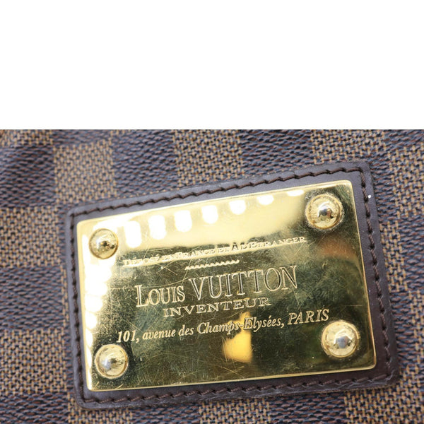 LOUIS VUITTON Thames PM Damier Ebene Shoulder Bag Brown