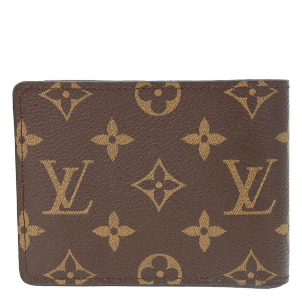 LOUIS VUITTON Marco Monogram Canvas Wallet Brown