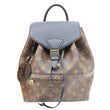 LOUIS VUITTON Montsouris NM PM Monogram Canvas Backpack Black