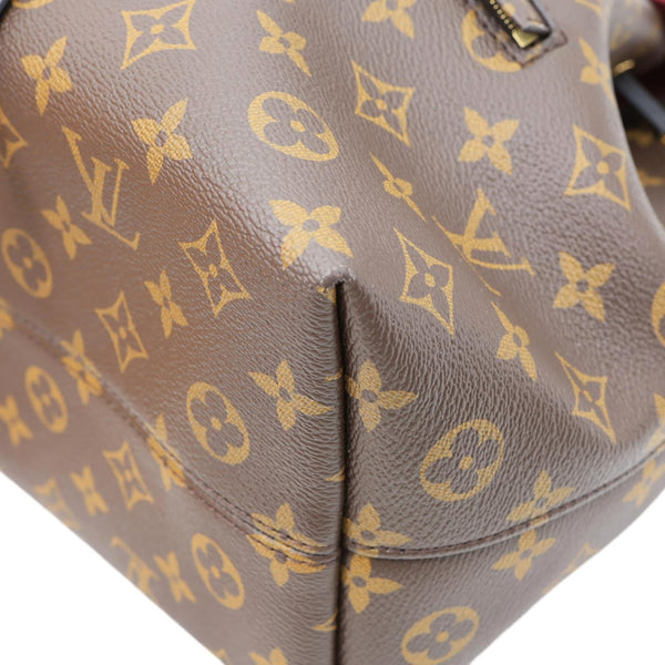 LOUIS VUITTON Montsouris NM PM Monogram Canvas Backpack Black