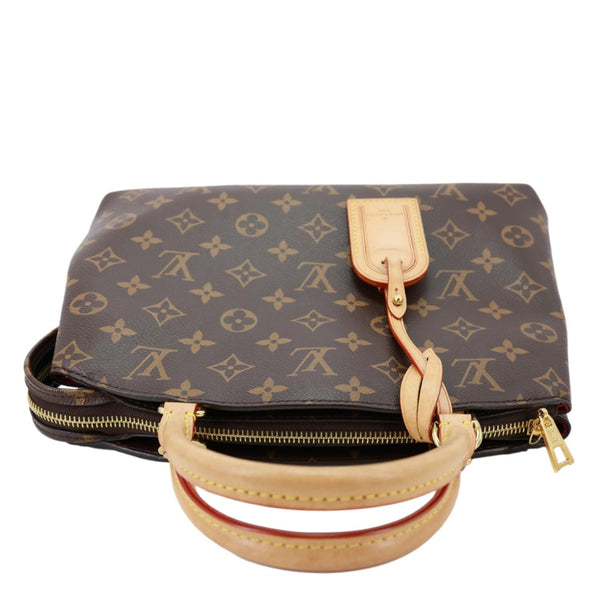 LOUIS VUITTON Petit Palais Monogram Canvas Shoulder Bag Brown