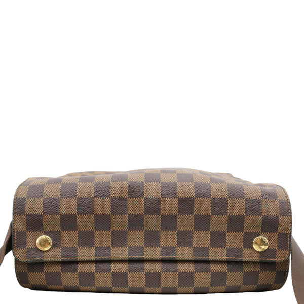 LOUIS VUITTON Naviglio Damier Ebene Messenger Bag Brown