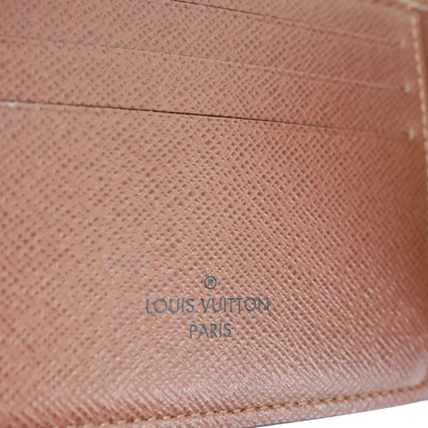 LOUIS VUITTON Marco Monogram Canvas Wallet Brown