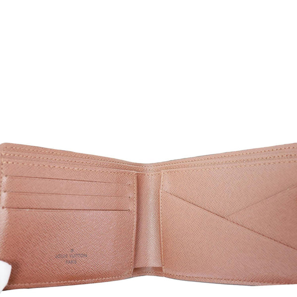 LOUIS VUITTON Marco Monogram Canvas Wallet Brown