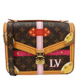 LOUIS VUITTON Summer Trunk Metis Pochette Monogram Canvas Crossbody Bag Brown