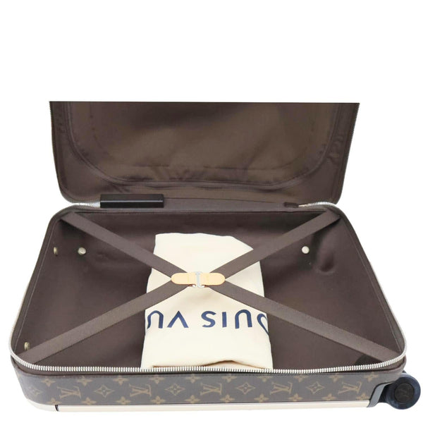 LOUIS VUITTON Horizon 50 Monogram Canvas Rolling Suitcase Brown