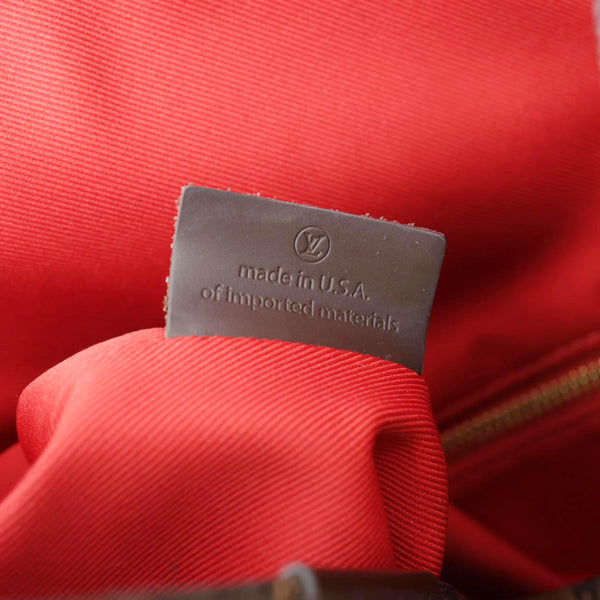 LOUIS VUITTON Graceful MM Damier Ebene Hobo Bag Brown