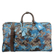 Gucci GG Marbled Large Duffle Bag Blue