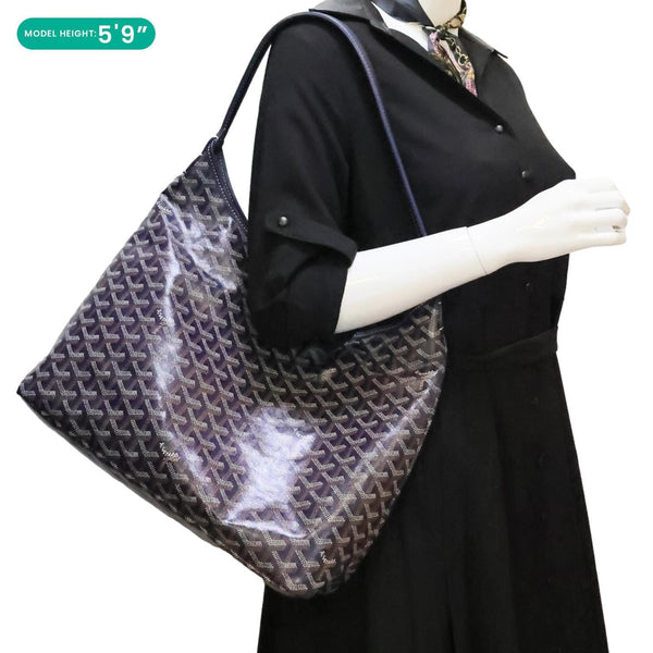GOYARD Boheme Canvas Hobo Bag Multicolor