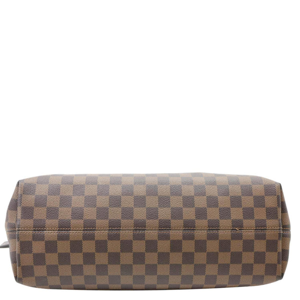 LOUIS VUITTON Graceful MM Damier Ebene Hobo Bag Brown