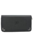 CARTIER Must Line Leather Long Wallet Black