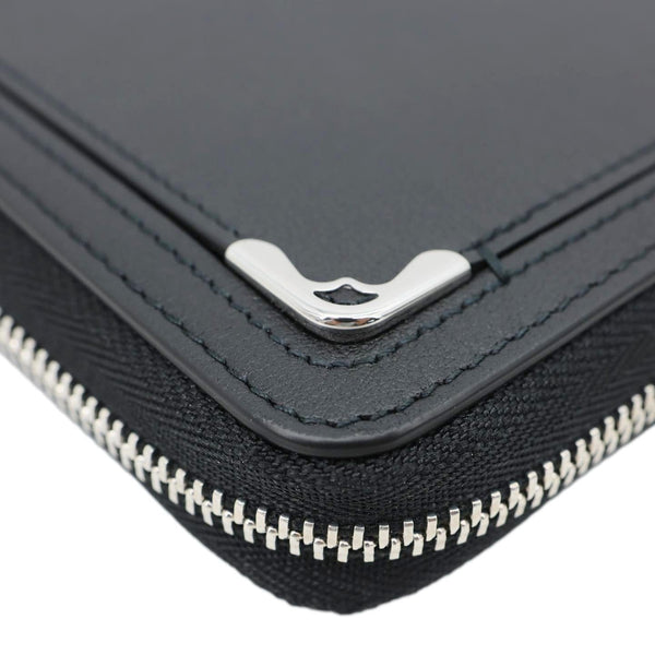 CARTIER Must Line Leather Long Wallet Black