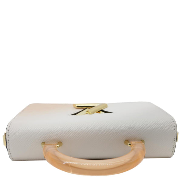 LOUIS VUITTON Twist MM Gradient Epi Leather Crossbody Bag Brume