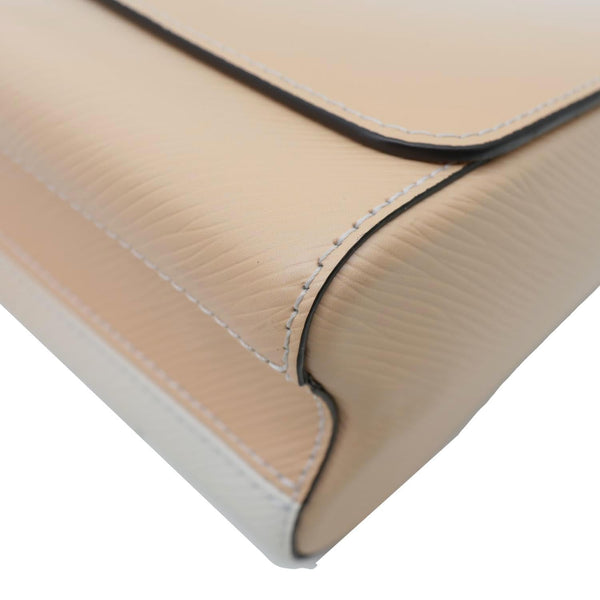 LOUIS VUITTON Twist MM Gradient Epi Leather Crossbody Bag Brume