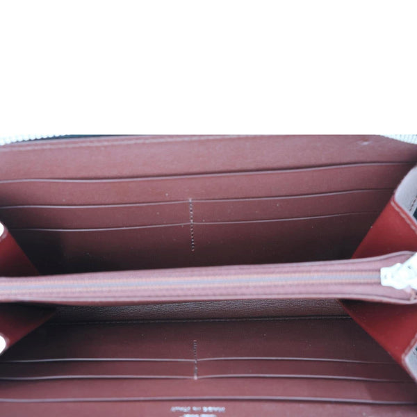 CARTIER Must Line Leather Long Wallet Black