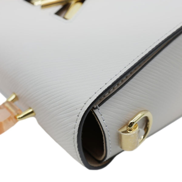 LOUIS VUITTON Twist MM Gradient Epi Leather Crossbody Bag Brume