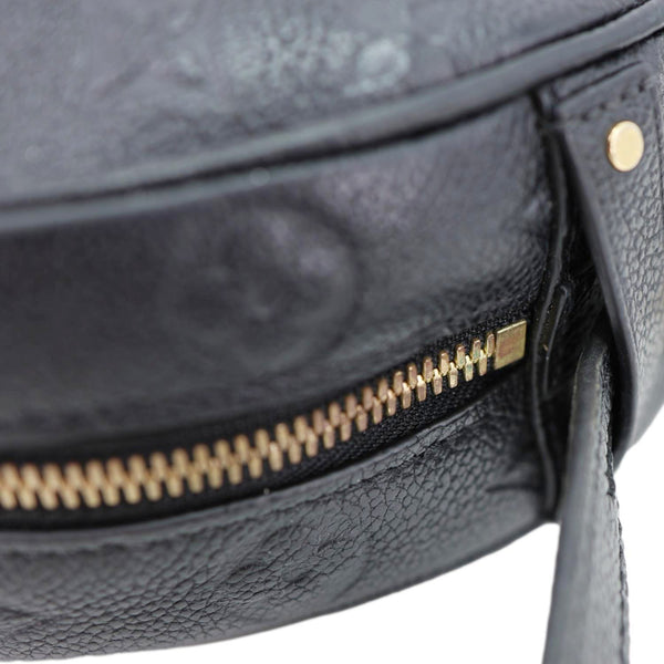 LOUIS VUITTON Boite Chapeau Souple MM Monogram Empreinte Shoulder Bag Black