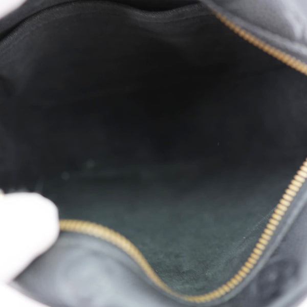 LOUIS VUITTON Boite Chapeau Souple MM Monogram Empreinte Shoulder Bag Black