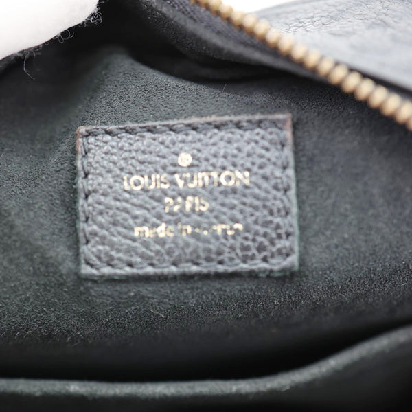 LOUIS VUITTON Boite Chapeau Souple MM Monogram Empreinte Shoulder Bag Black