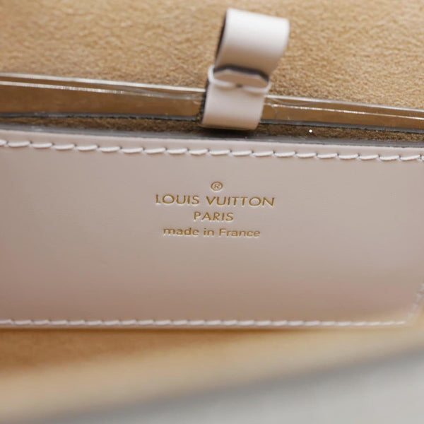 LOUIS VUITTON Twist MM Gradient Epi Leather Crossbody Bag Brume