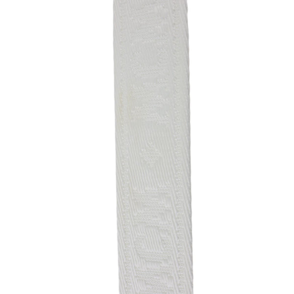 MCM Pet Collar Visetos Canvas Leash White