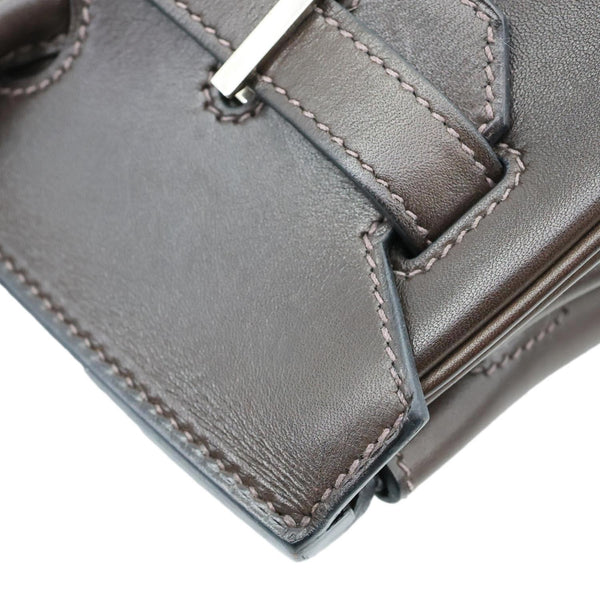 HERMES Birkin 30 Leather Leather Satchel Bag Brown