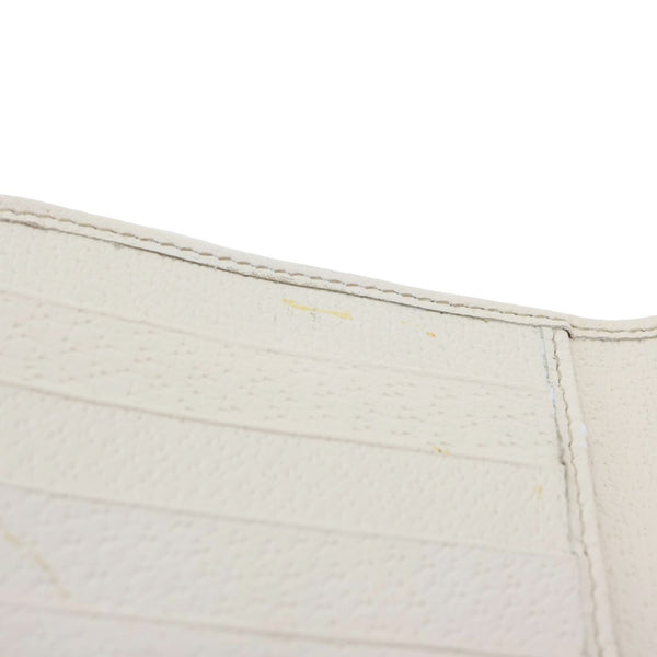 GUCCI Abbey D Ring GG Supreme Canvas Compact Wallet 141415