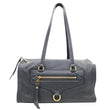 LOUIS VUITTON Inspiree Monogram Empreinte Leather Shoulder Bag Navy Blue
