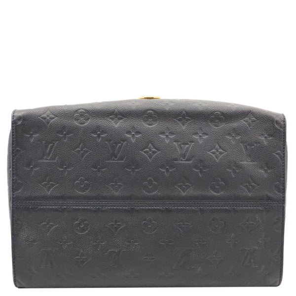 LOUIS VUITTON Inspiree Monogram Empreinte Leather Shoulder Bag Navy Blue