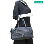 LOUIS VUITTON Inspiree Monogram Empreinte Leather Shoulder Bag Black