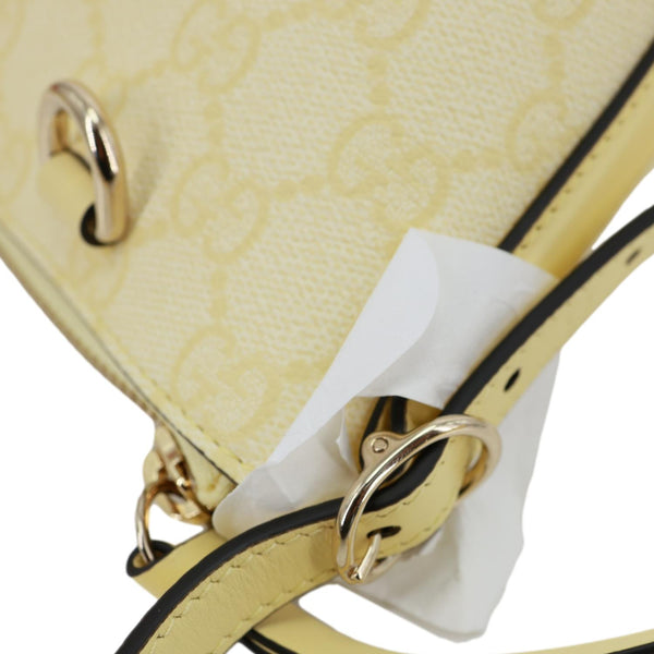 GUCCI GG Emblem GG Monogram Canvas Shoulder Bag Lamon 847281