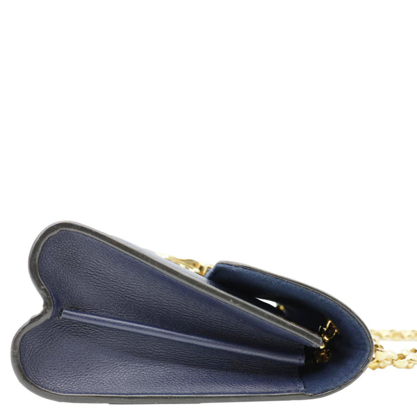 LOUIS VUITTON Victoire Monogram Canvas Crossbody Bag Blue