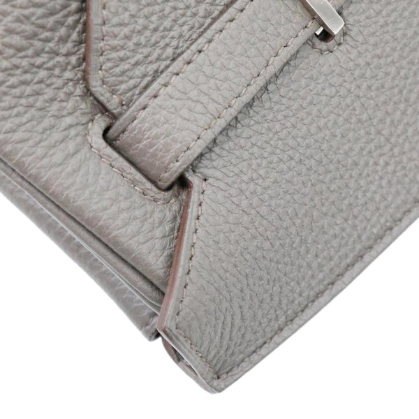 HERMES Birkin 40 Togo Leather Satchel Bag Etoupe
