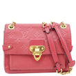 LOUIS VUITTON Vavin BB Monogram Empreinte Leather Shoulder Bag Red