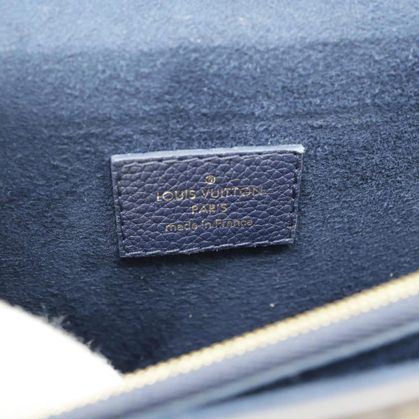 LOUIS VUITTON Victoire Monogram Canvas Crossbody Bag Blue