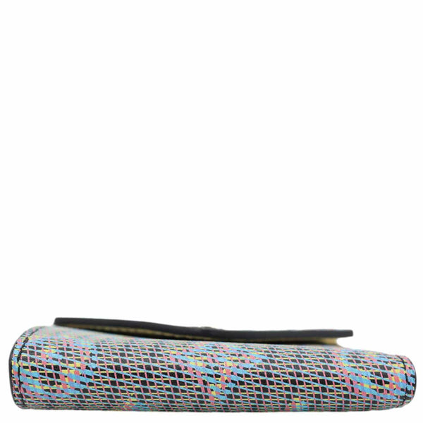 LOUIS VUITTON Zoe Monogram Pop Canvas Wallet Multicolor