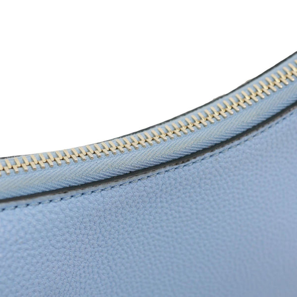 VALENTINO Garavani Rockstud Leather Hobo Bag Blue