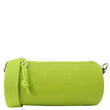 GUCCI Edge Cylinder Mini GG Matte Rubber Fabric Shoulder Bag Green 834248