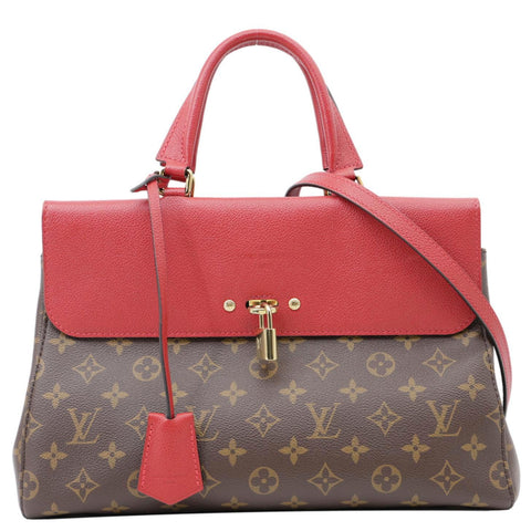 LOUIS VUITTON Venus Monogram Canvas 2way Shoulder Bag Cherry