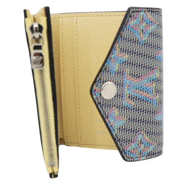LOUIS VUITTON Zoe Monogram Pop Canvas Wallet Multicolor