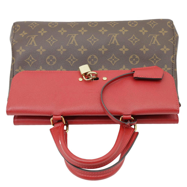 LOUIS VUITTON Venus Monogram Canvas 2way Shoulder Bag Cherry