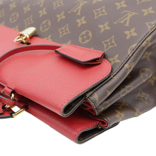 LOUIS VUITTON Venus Monogram Canvas 2way Shoulder Bag Cherry