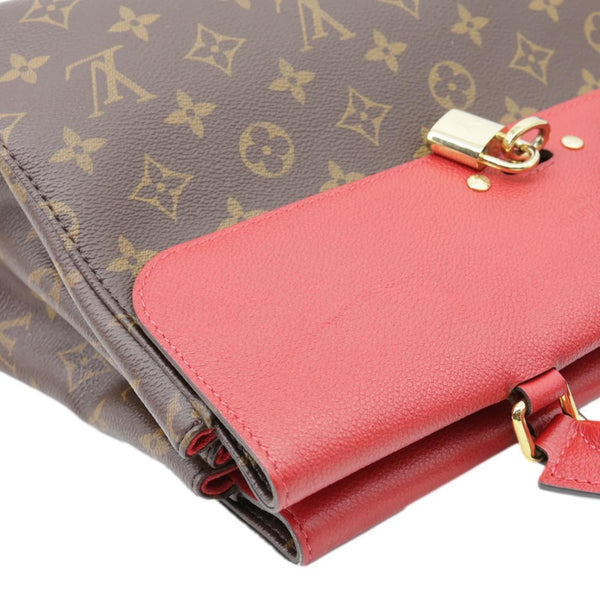 LOUIS VUITTON Venus Monogram Canvas 2way Shoulder Bag Cherry