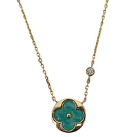 LOUIS VUITTON Color Blossom BB Gold Sun Pendant Amazonite and Diamond