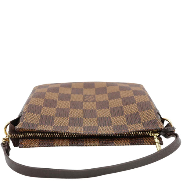 LOUIS VUITTON Trousse Makeup Damier Ebene Pochette Clutch Brown