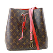 LOUIS VUITTON Neonoe MM Giant Monogram Canvas Bucket Shoulder Bag Brown