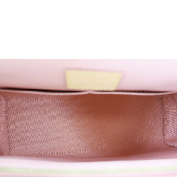 LOUIS VUITTON Cluny BB Monogram Canvas Crossbody Bag Brown