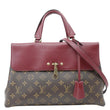 LOUIS VUITTON Venus Monogram Canvas 2way Shoulder Bag Maroon